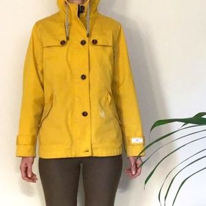 Joules Yellow Rain Coat